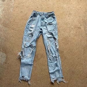 american eagle mom jeans